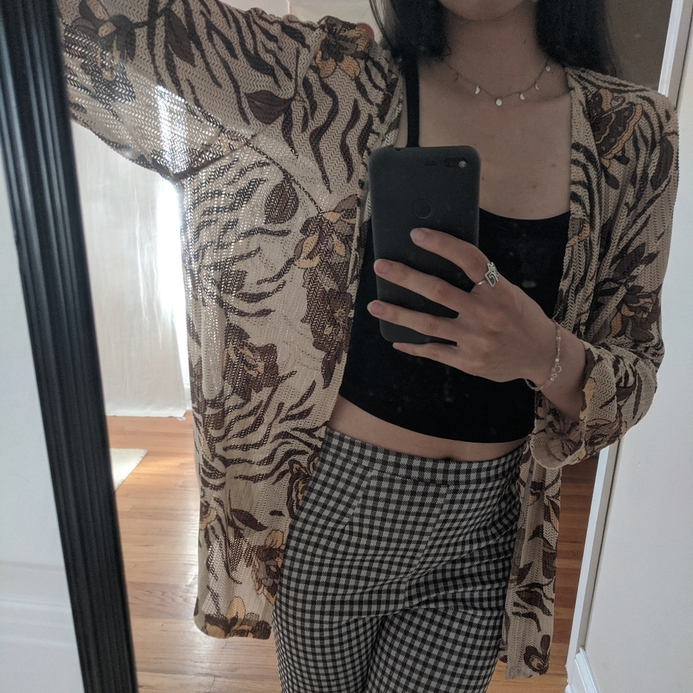 Vintage Sheer Cover Top